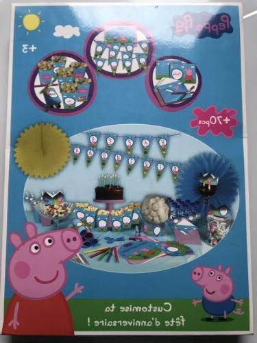 kit complet de decoration pour 6 personnes