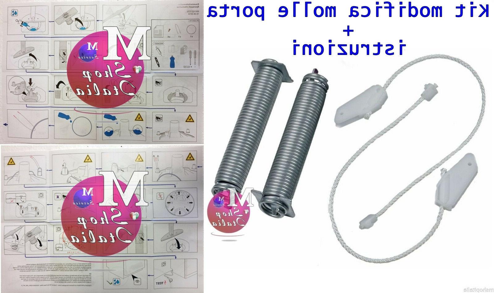 kit reparation ressorts porte lave vaisselle siemens