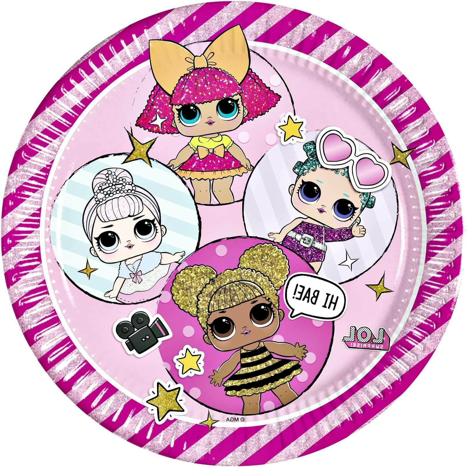 l o l surprise 8 assiette en