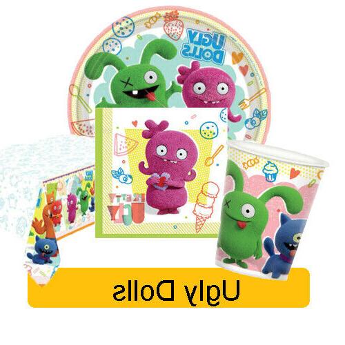 laid poupees anniversaire fete gamme vaisselle fournitures