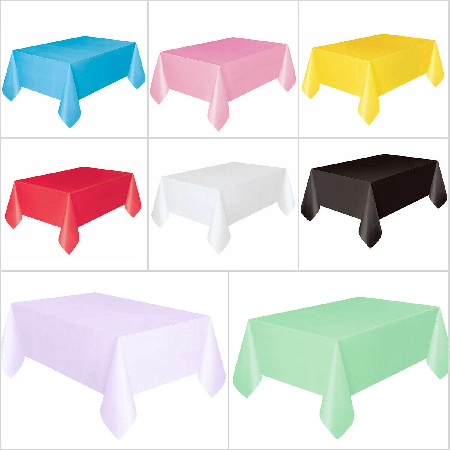 large plastique rectangle table housse tissu essuyer