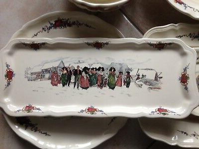 lot de 3 plats 8 assiettes plates