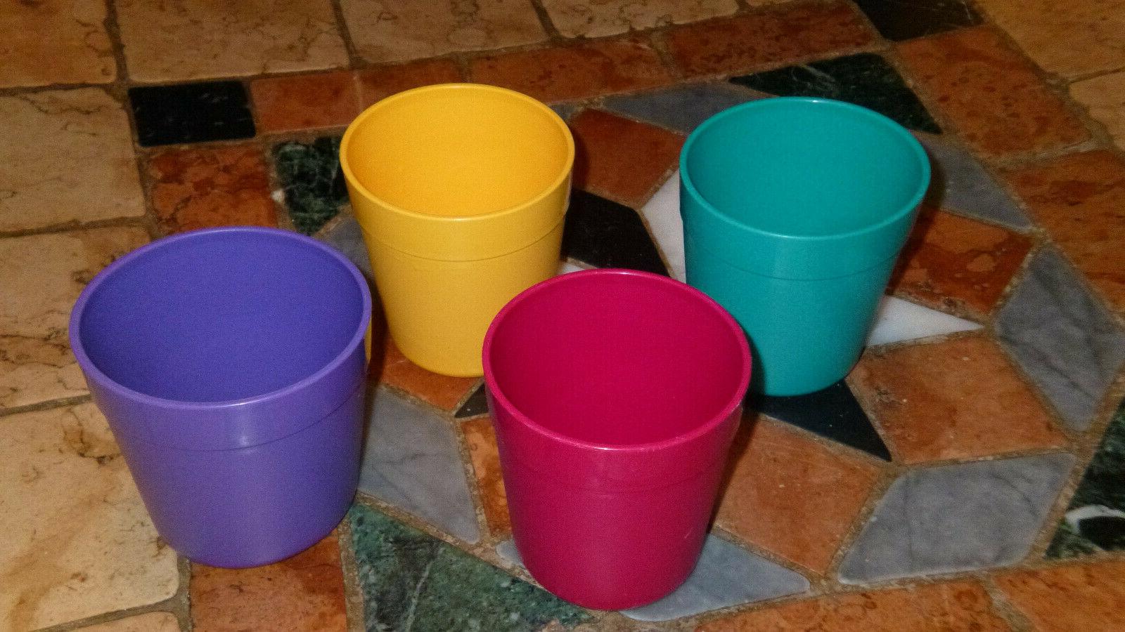 lot de 4 verres pique nique