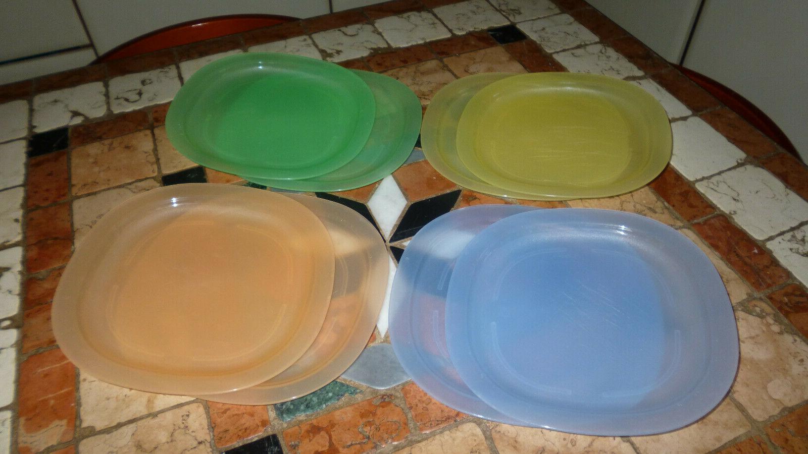 lot de 8 assiettes pique nique