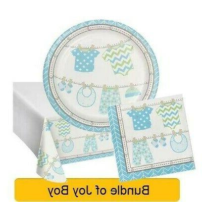 lot de joie garcon gamme vaisselle ballons