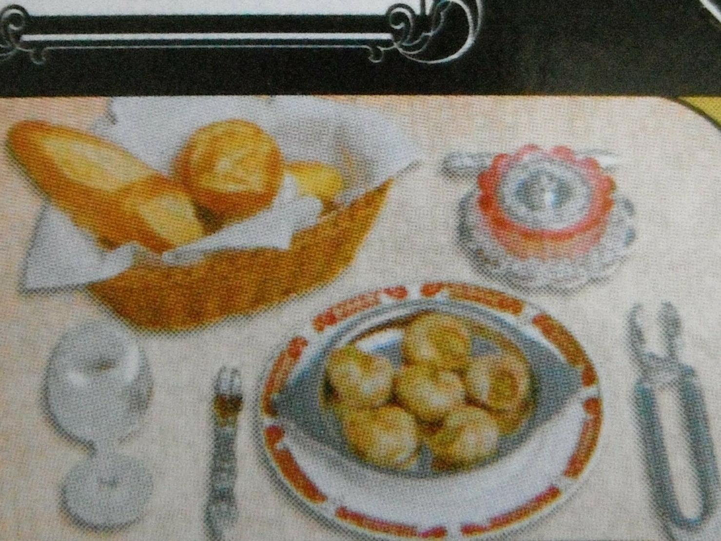 maison de poupees vaisselle service a escargots