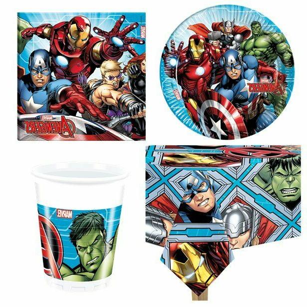 marvel avengers super heroes ensemble vaisselle lunettes