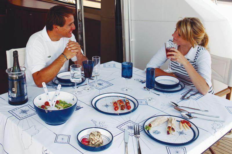 melamine vaisselle columbus incassable bateau camping carava