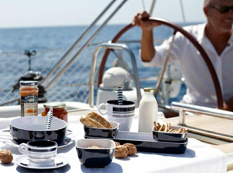 melamine vaisselle monaco incassable bateau puissance carava