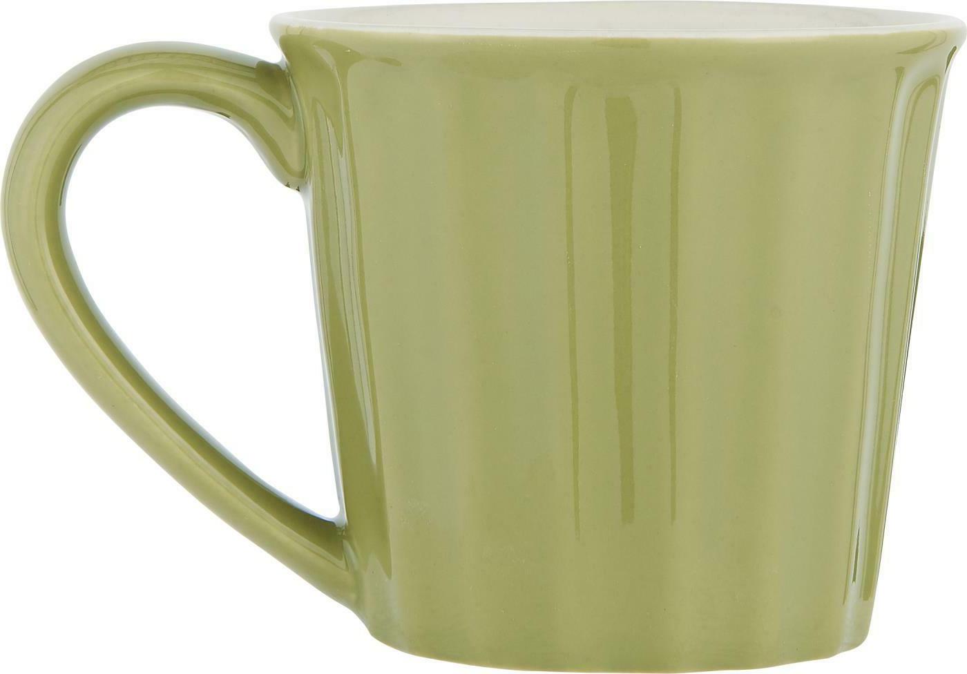 menthe gobelet vert herbe tasse en ceramique