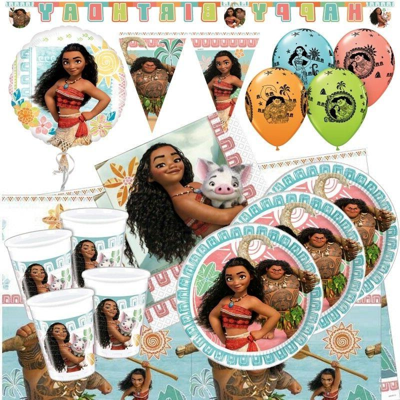 moana maui fete vaisselle tasse plaque napkin