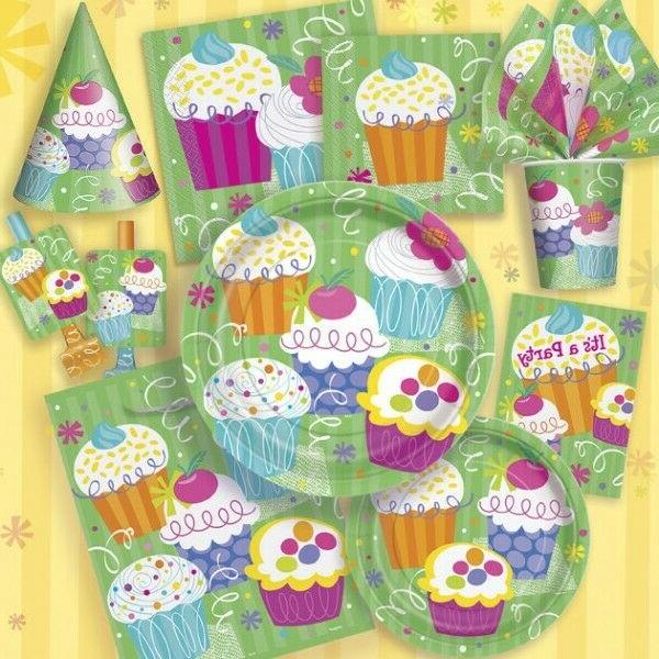muffin cupcake fete d anniversaire decoration einweg