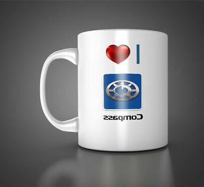 mug compass mug camping car compass pour