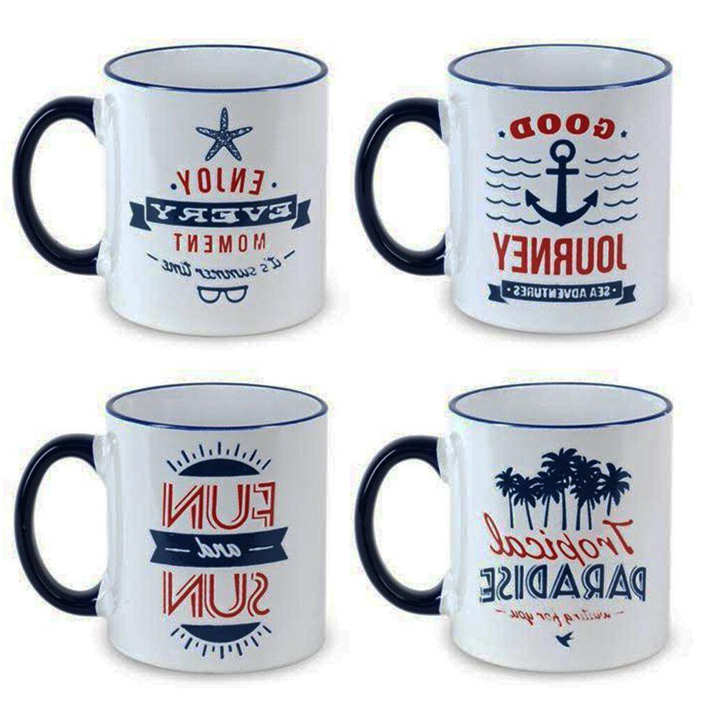 mug en gres vintage lot de 4