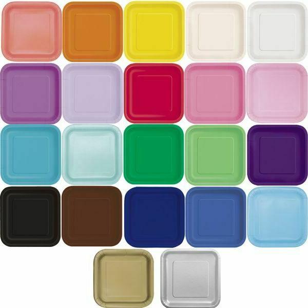 multicolore assiette jetable papier unicolore fete vaisselle