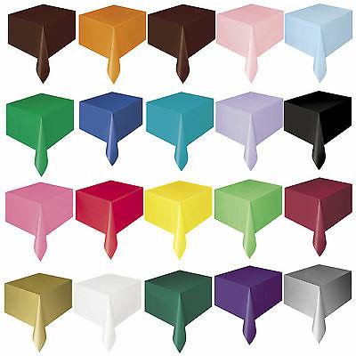 nappe de table en plastique rectangle anniversaire