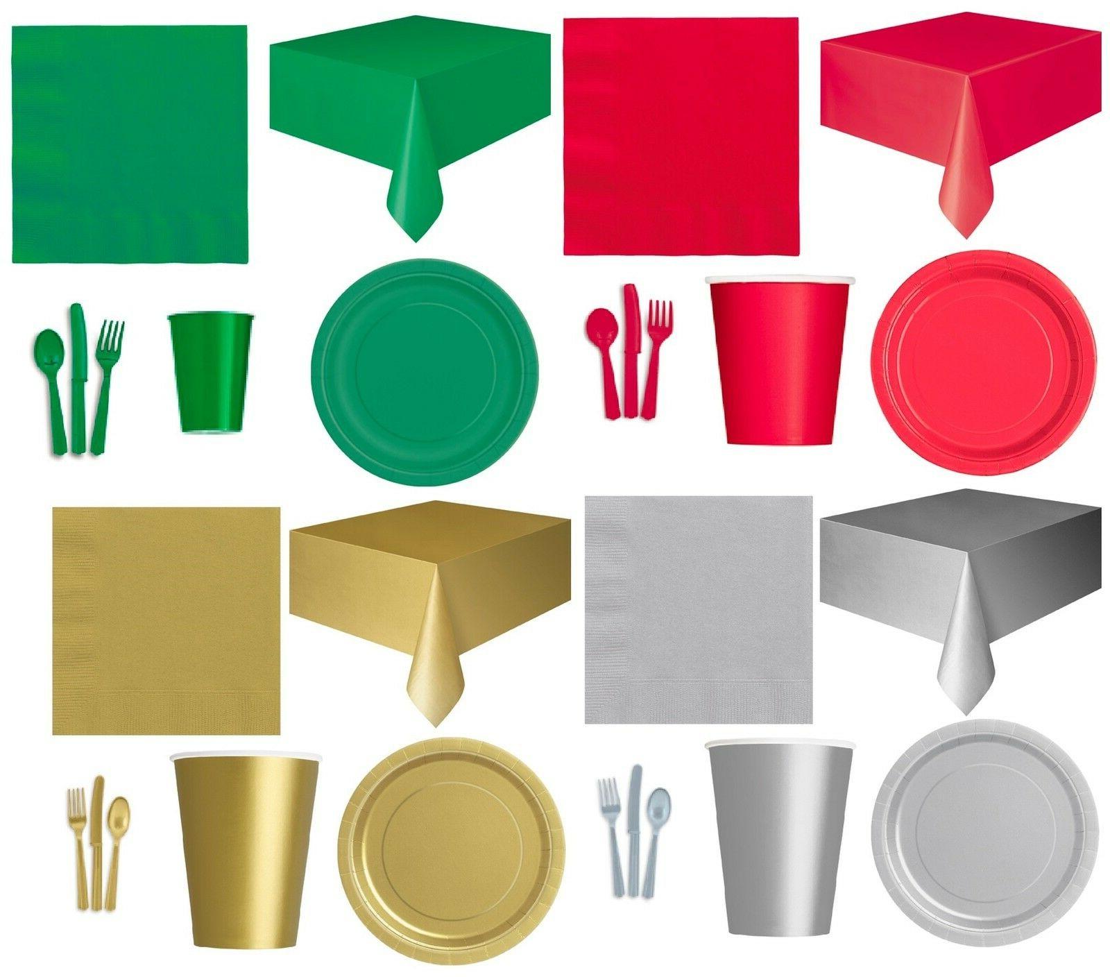 noel fete vaisselle plaques tasses serviette nappes