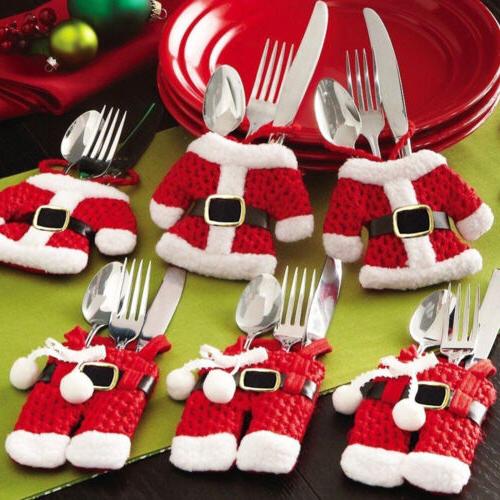 noel santa vaisselle argenterie costume manches titulaire