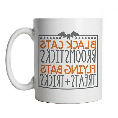 noir chats broomsticks tasse halloween tasse cadeau