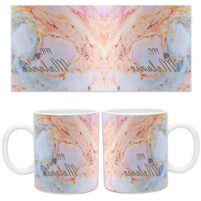 nom personnalise initiales marbre imprime haute qualite