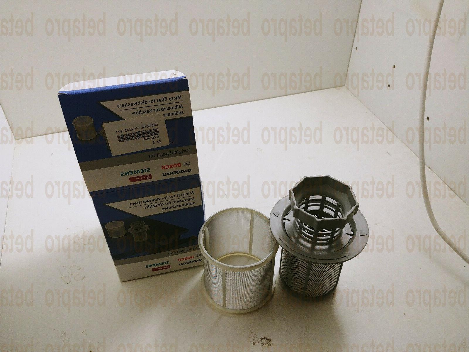 originale 10002494 microfiltre lave vaisselle 00427903
