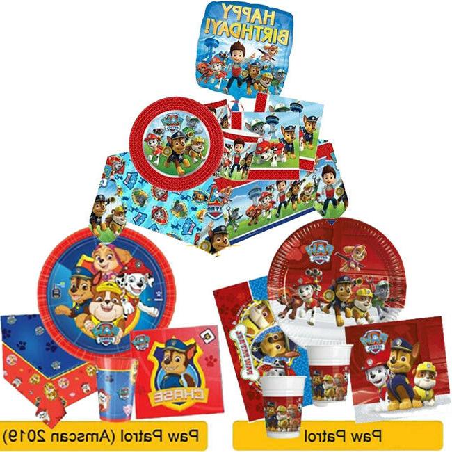patte patrouille anniversaire fete gammes vaisselle fournitu