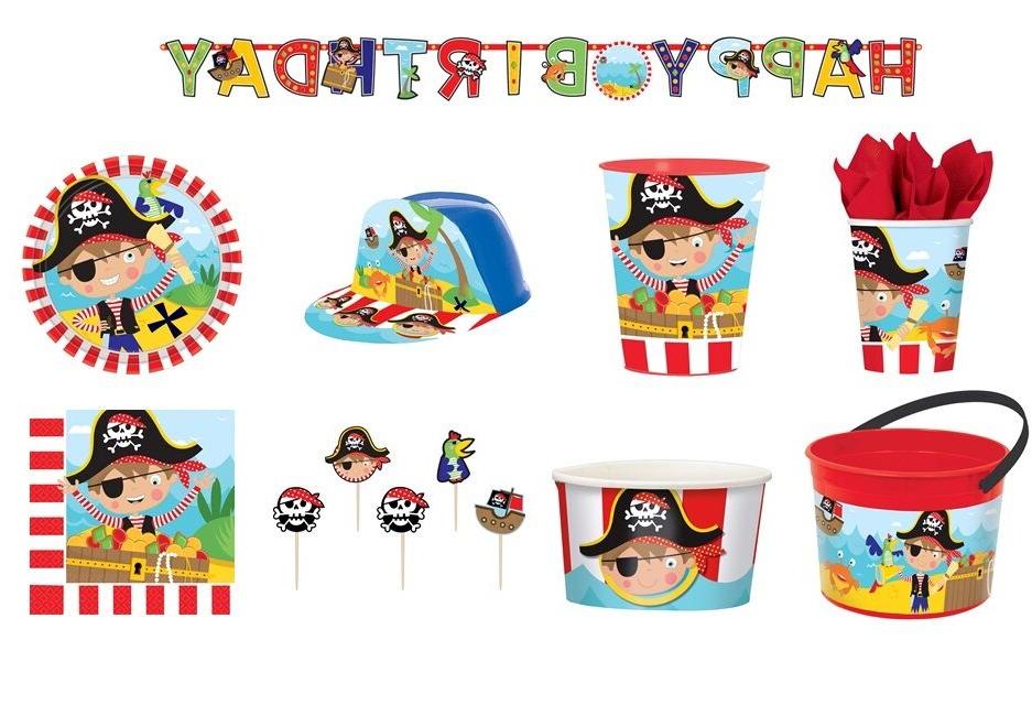 petit pirates anniversaire fete gamme vaisselle ballons