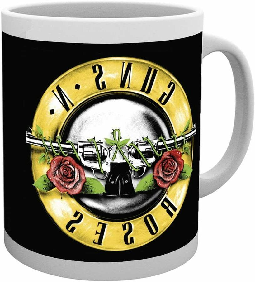 pistolets n roses logo ceramique tasse ge