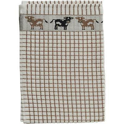 poli dri marron and blanc vache imprime
