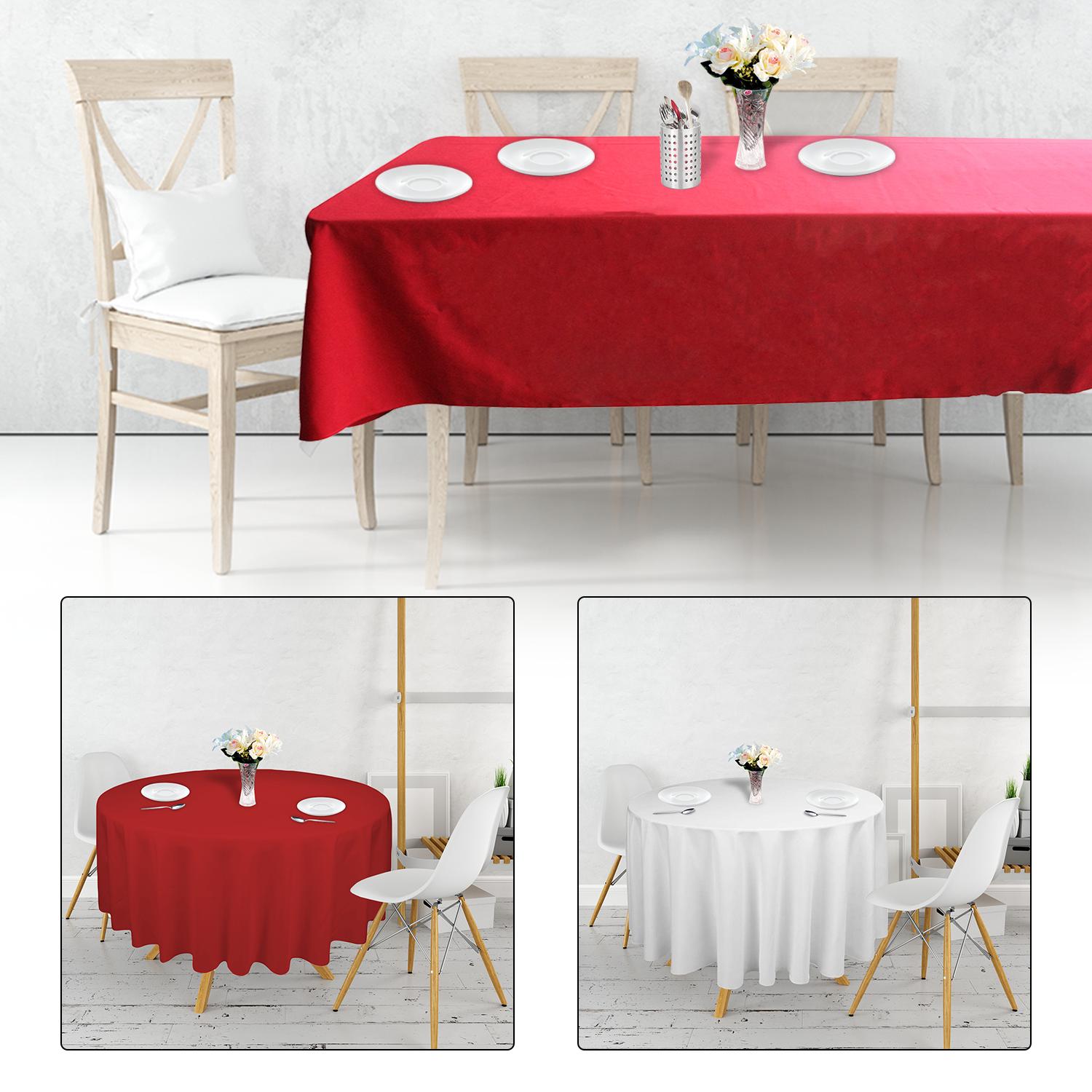 polyester nappe table tissu housse catering fetes