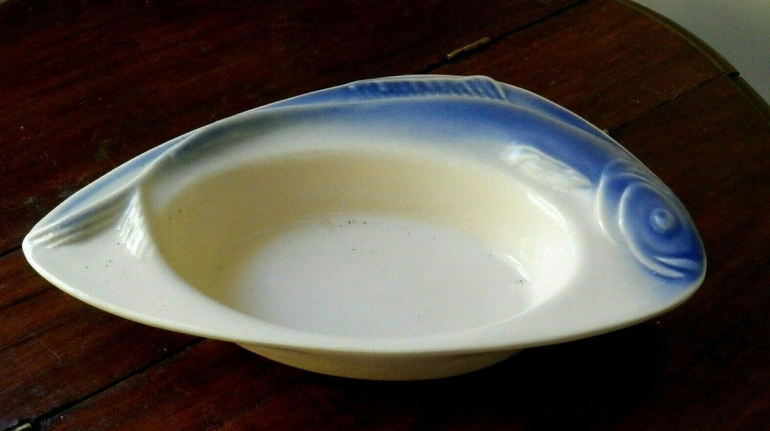 ramequin coupelle vintage forme poisson en ceramique