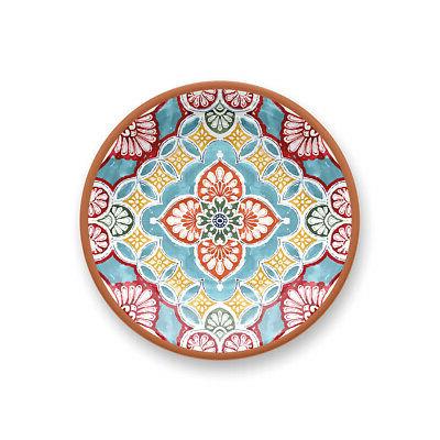 rio corte melamine salade plaque picnic portion