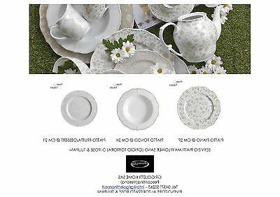 rose et tulipani service vaisselle 18 pieces