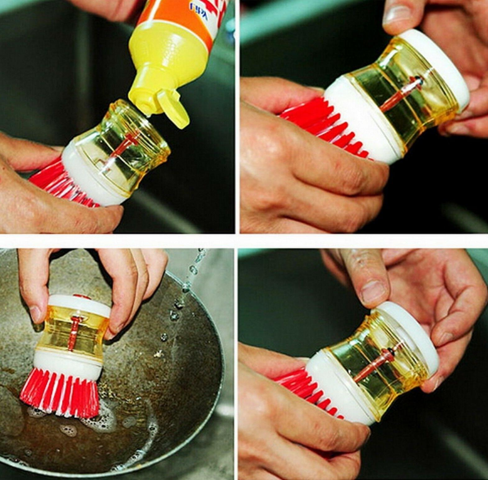 savon distributeur laver brosse de lavage nettoyant