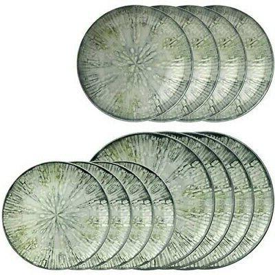service vaisselle 12 pieces fusion gris 67351ga2