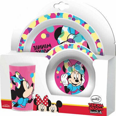 set de vaisselle pour enfants minnie polly