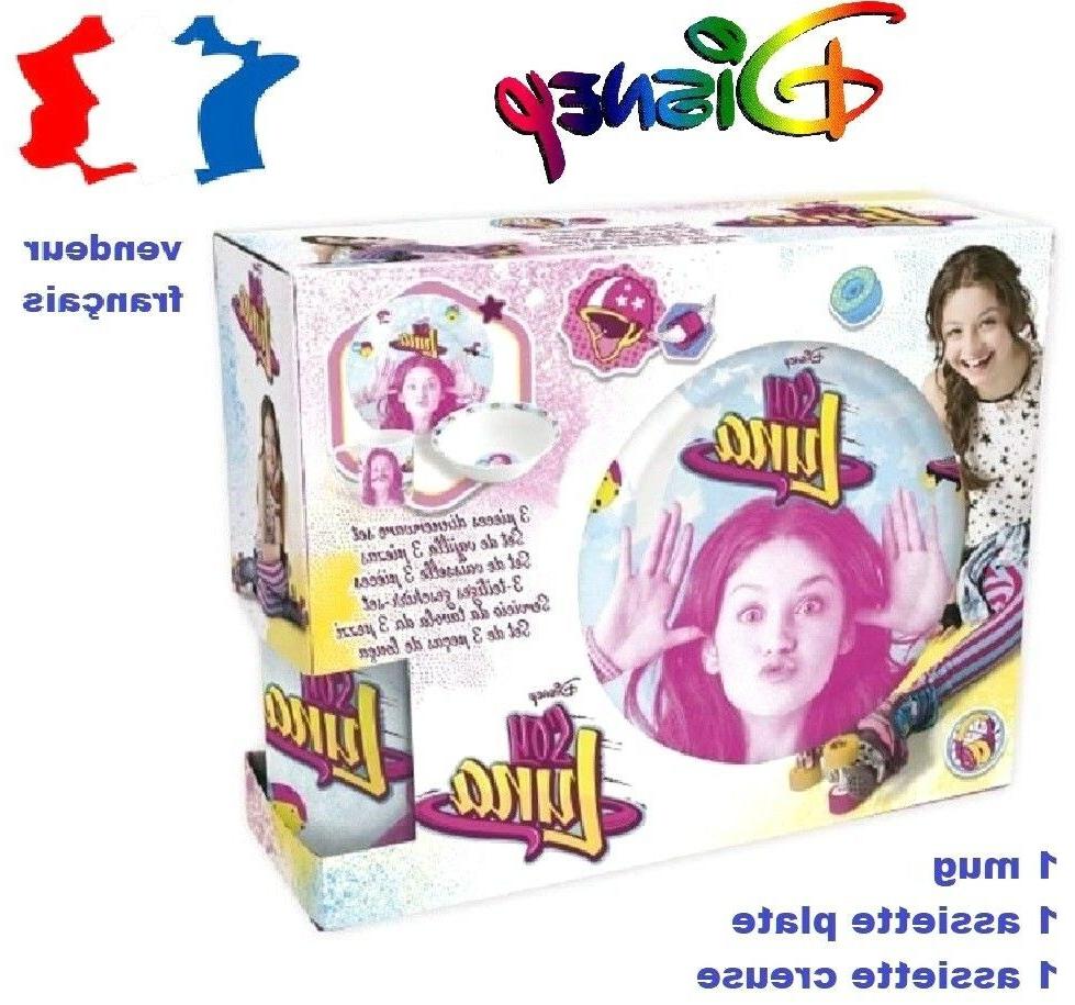set vaisselle enfant 3 pieces en ceramique