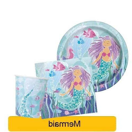 sirene cadeau d anniversaire fete gamme vaisselle