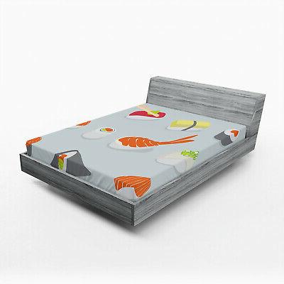 sushi drap housse vaisselle sea food