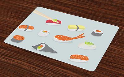 sushi sets de table vaisselle sea food