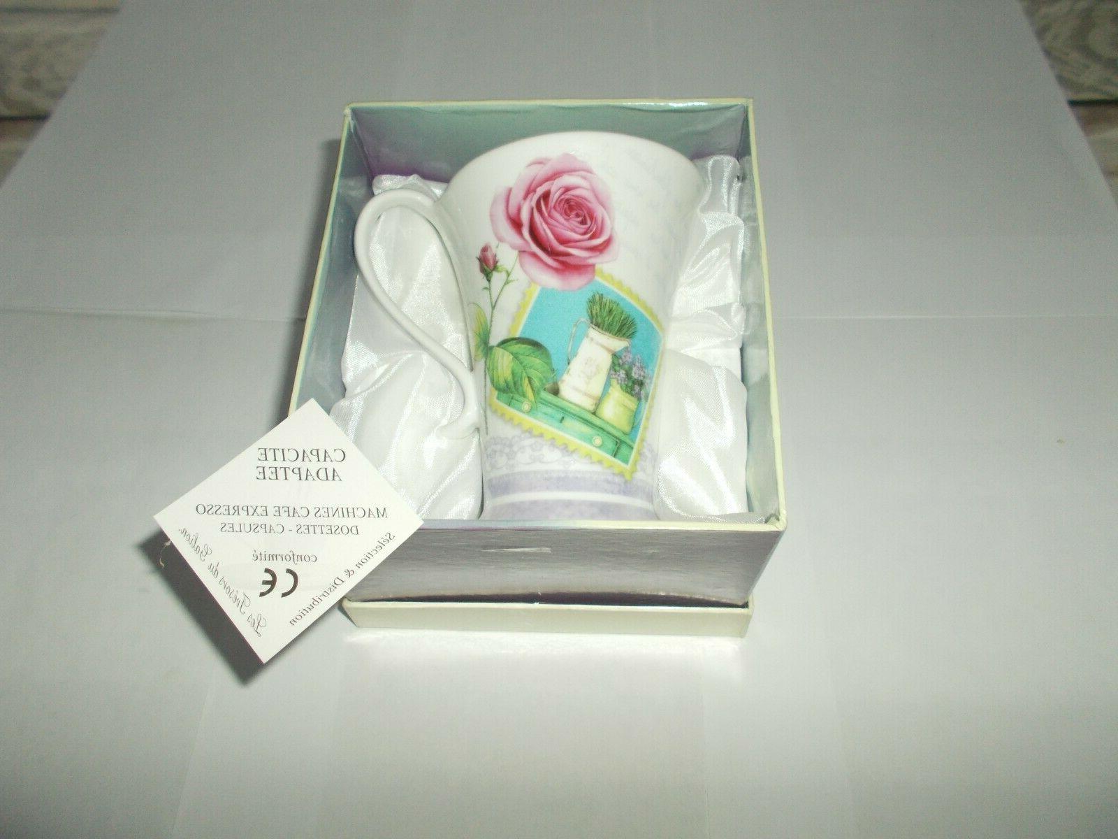 tasse rose lave vaisselle micro onde 11cm