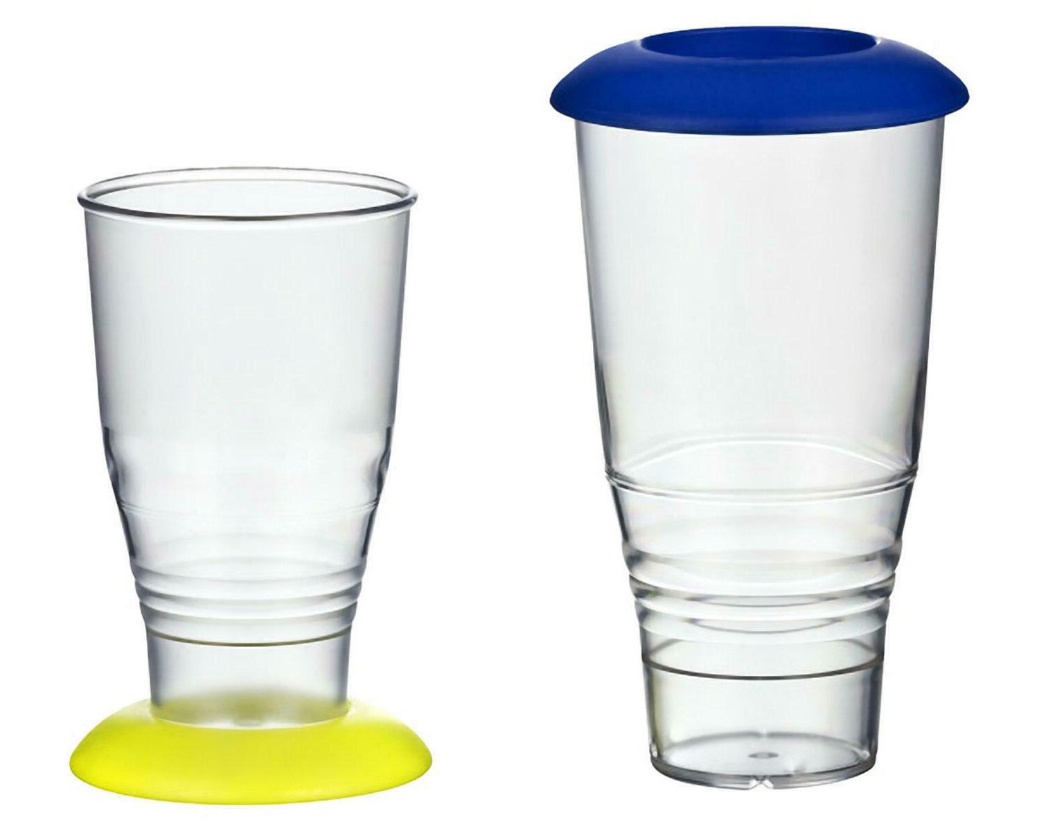 transparent plastique gobelet reutilisable 0 5l robuste
