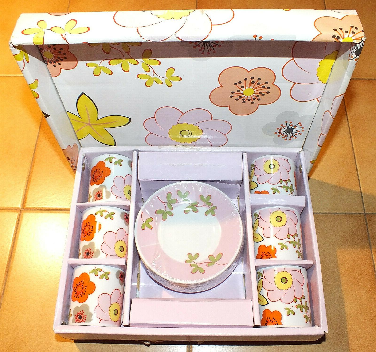 vaisselle coffret service a cafe 4 pieces