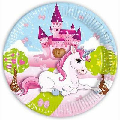 vaisselle de papier officiel licorne magie pour