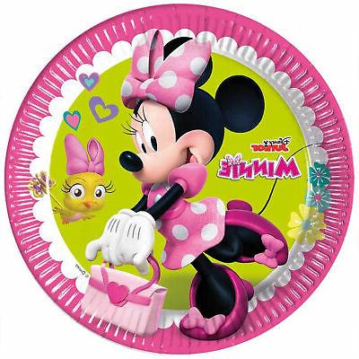 vaisselle de papier officiel minnie pour fetes