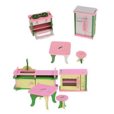 vaisselle en bois coloree refrigerateur maison de