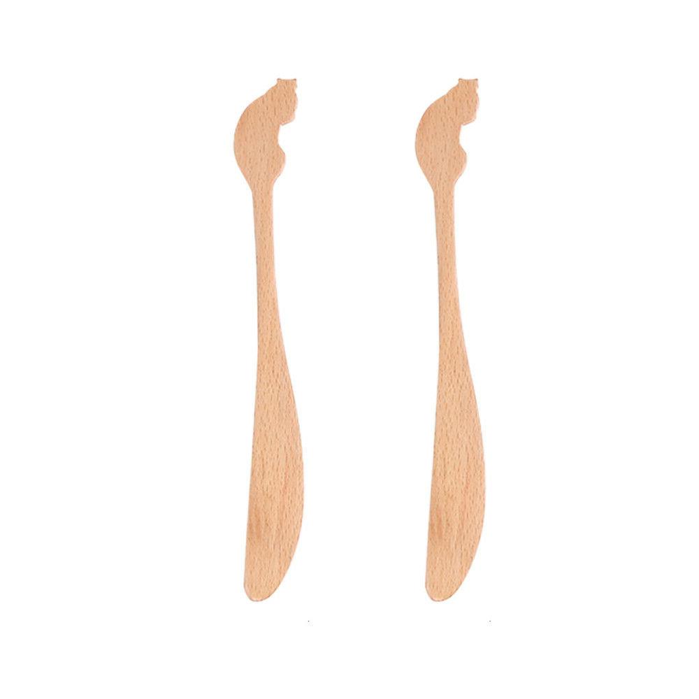 vaisselle legere en bois portative de couverts