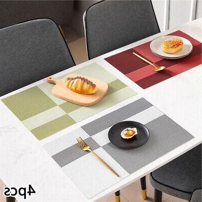 vaisselle napperon americain clair luxe simple pvc