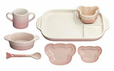 vaisselle set bebe milky rose chaleur et