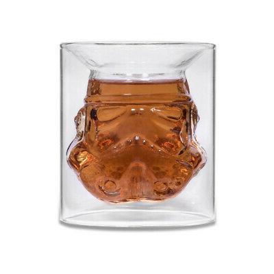 verre stormtrooper 3d star wars neuf